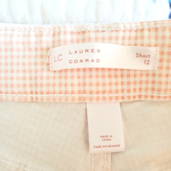LC Lauren Conrad Pink Shorts Sz 12 - Picture 3 of 11